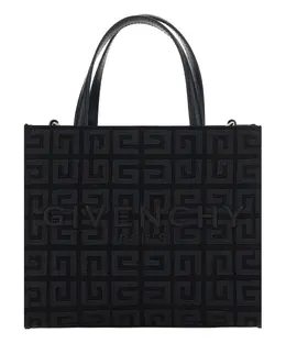 Givenchy: Чёрная сумка-шоппер  G