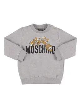 MOSCHINO: Хлопковый свитшот 