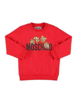 MOSCHINO: Хлопковый свитшот