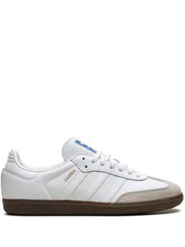 adidas: Белые кроссовки  Samba
