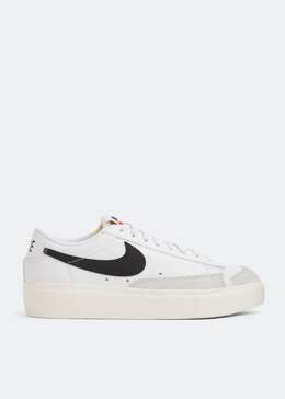 Nike: Белые кроссовки  Blazer Low