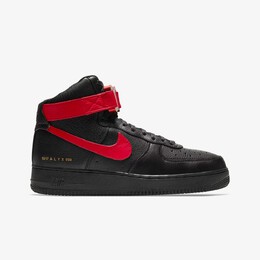 Nike: Чёрные кроссовки  Air Force 1 High