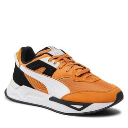 PUMA: Оранжевые кроссовки 