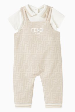 Fendi: Флисовый боди