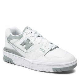 New Balance: Белые кроссовки 