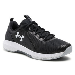 Under Armour: Чёрные кроссовки 