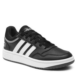 Adidas: Чёрные кроссовки  Hoops