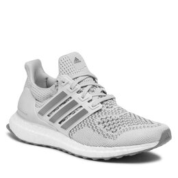 Adidas: Серые кроссовки  UltraBoost