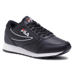 Fila: Чёрные кроссовки 