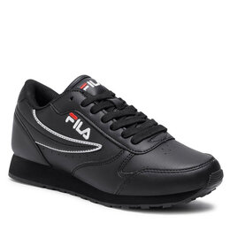 Fila: Чёрные кроссовки 