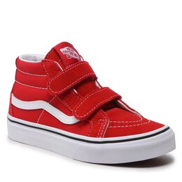 Vans: Красные кроссовки 