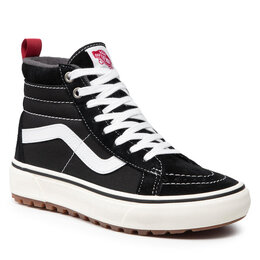 Vans: Чёрные кроссовки 