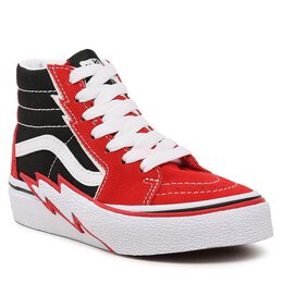 Vans: Красные кроссовки 