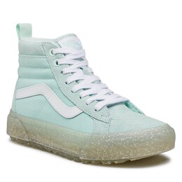 Vans: Зелёные кроссовки 