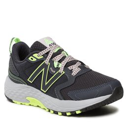 New Balance: Серые кроссовки 