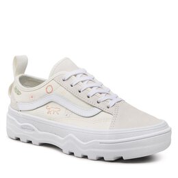 Vans: Бежевые кроссовки 