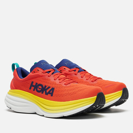 Hoka One One: Красные кроссовки 