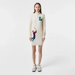 Lacoste: Платье из шерсти 