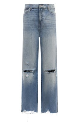 7 For All Mankind: Джинсы с разрезом 