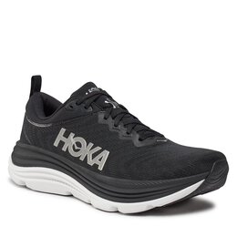 HOKA: Чёрные кроссовки 