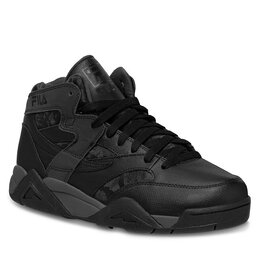 Fila: Чёрные кроссовки 