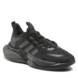 Adidas: Чёрные кроссовки 