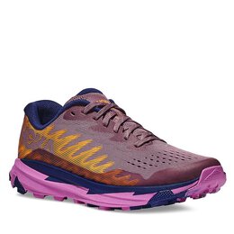 HOKA: Фиолетовые кроссовки 