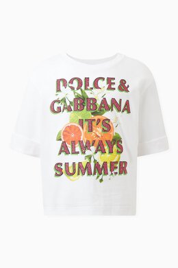 Dolce & Gabbana: Футболка T с принтом