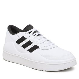 Adidas: Белые кроссовки 