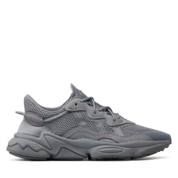 Adidas: Серые кроссовки  Ozweego