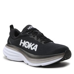 HOKA: Чёрные кроссовки 