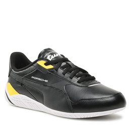 PUMA: Чёрные кроссовки 