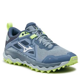 Mizuno: Серые кроссовки 