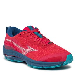 Mizuno: Бордовые кроссовки 