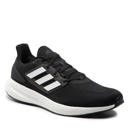 Adidas: Чёрные кроссовки  PureBoost