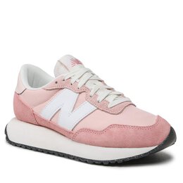 New Balance: Розовые кроссовки 