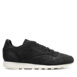 Reebok: Чёрные кроссовки  Classic Leather