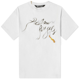 Palm Angels: Белая футболка 