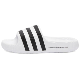 Adidas: Белые шлёпанцы  Adilette