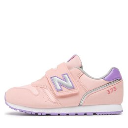 New Balance: Розовые кроссовки 