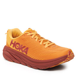 HOKA: Оранжевые кроссовки 