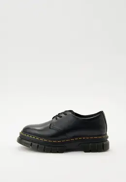 Dr. Martens: Чёрные ботинки 