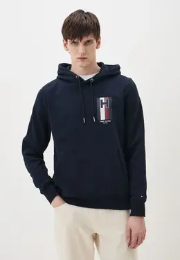 Tommy Hilfiger: Синяя толстовка 