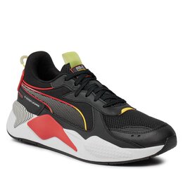 PUMA: Чёрные кроссовки  RS-X