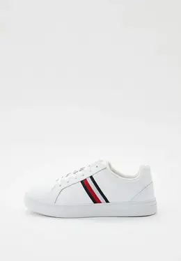 Tommy Hilfiger: Белые кеды 