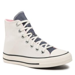 Converse: Бежевые кроссовки 