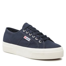 Superga: Тёмные кроссовки 