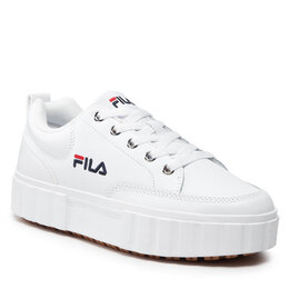 Fila: Белые кроссовки 