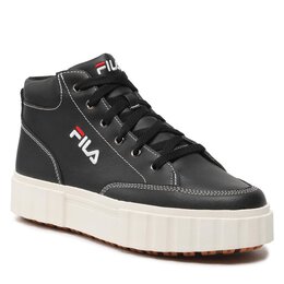 Fila: Чёрные кроссовки 