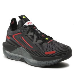 Fila: Чёрные кроссовки 